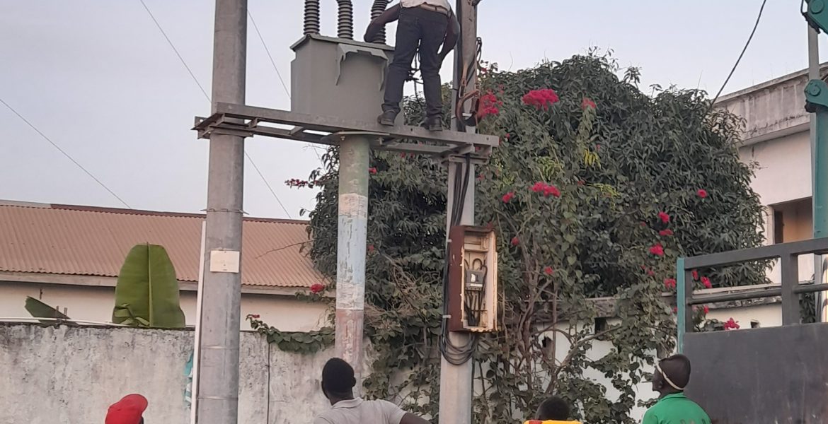 Installation Of 50kv Transformer and LV line extension